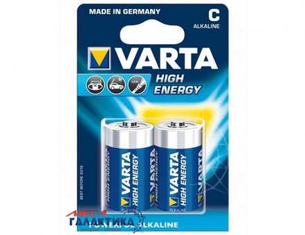 Батарейка Varta C High Energy Alkaline 1.5V (4914121412) Батарейка Varta C High Energy Alkaline 1.5V (4914121412)