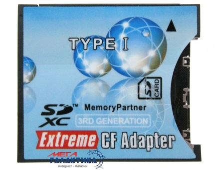 Адаптер Megag SD/SDXC - CF 