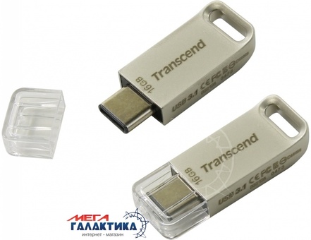 Флешка USB 3.1 / Type-C Transcend JetFlash 850 16GB (TS16GJF850S)