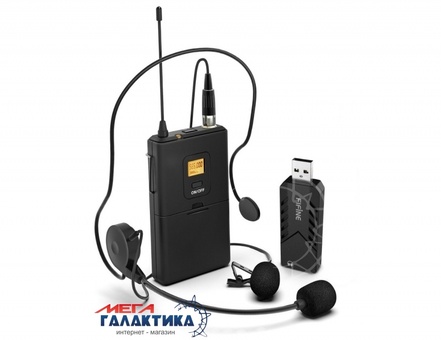 Петличный микрофон FIFINE K031B for PC Mac with USB Беспроводное Black Box Петличный микрофон FIFINE K031B for PC Mac with USB Беспроводное Black Box