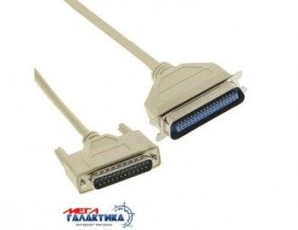 Кабель Megag IEEE 1284, LPT F (мама) - DB25 M (папа) (25 пин) 1.5m Gray OEM Кабель Megag IEEE 1284, LPT F (мама) - DB25 M (папа) (25 пин) 1.5m Gray OEM