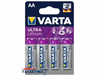 Батарейка Varta AA PROFESSIONAlL 1.5V Lithium (06106301404) Батарейка Varta AA PROFESSIONAlL 1.5V Lithium (06106301404)