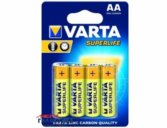Батарейка Varta AA Superlife 1.5V Carbon-Zinc (02006101304) Батарейка Varta AA Superlife 1.5V Carbon-Zinc (02006101304)