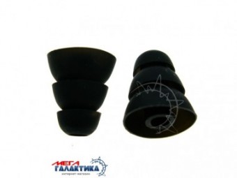 Амбушюр Megag Елочка тройная Black (Силикон Резина) Амбушюр Megag Елочка тройная Black (Силикон Резина)