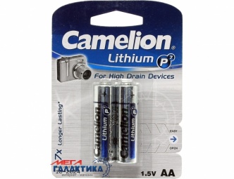Батарейка Camelion FR6 1.5V Lithium (FR6-BP2) Батарейка Camelion FR6 1.5V Lithium (FR6-BP2)