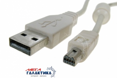 Кабель Samsung USB M (папа) (8 пин) 1.5m Для МР3 плееров Для фотокамер White Кабель Samsung USB M (папа) (8 пин) 1.5m Для МР3 плееров Для фотокамер White