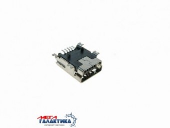 Коннектор Megag Mini USB F (мама) USB 2.0 Type SMT Под пайку Silver OEM Коннектор Megag Mini USB F (мама) USB 2.0 Type SMT Под пайку Silver OEM