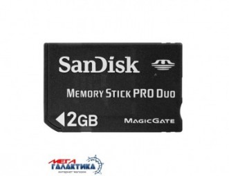 Карта памяти SanDisk Memory Stick Pro Duo 2GB Карта памяти SanDisk Memory Stick Pro Duo 2GB