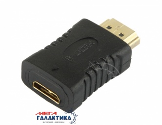 Переходник Megag HDMI M (папа) - mini HDMI F (мама) позолоченные коннекторы Black Переходник Megag HDMI M (папа) - mini HDMI F (мама) позолоченные коннекторы Black