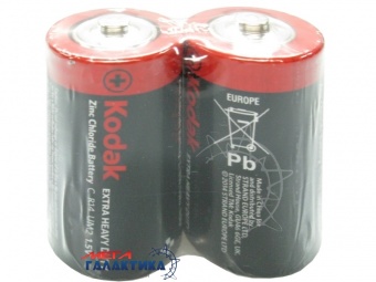 Батарейка Kodak C Extra Heavy Duty 1.5V Carbon-Zinc (887930410389) Батарейка Kodak C Extra Heavy Duty 1.5V Carbon-Zinc (887930410389)