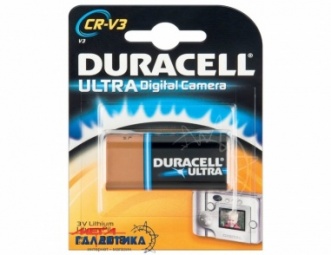 Батарейка Duracell CR-V3 (Для цифровых камер) 3V Lithium (5000394045873) Батарейка Duracell CR-V3 (Для цифровых камер) 3V Lithium (5000394045873)