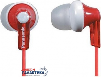 Наушники Panasonic RP-HJE118GU-R Red (6054962) Наушники Panasonic RP-HJE118GU-R Red (6054962)