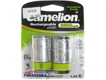 Аккумулятор Camelion C 2500 mAh 1.2V NiCd Аккумулятор Camelion C 2500 mAh 1.2V NiCd
