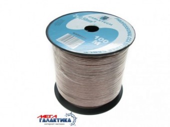 Кабель Cabletech Акустический KAB0354 (Диаметр: 2 х 0.5 мм) 100m Безкислородная медь Transparent Кабель Cabletech Акустический KAB0354 (Диаметр: 2 х 0.5 мм) 100m Безкислородная медь Transparent