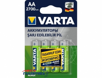 Аккумулятор Varta AA Professional NiMh 2700 mAh 1.2V (5706) Аккумулятор Varta AA Professional NiMh 2700 mAh 1.2V (5706)