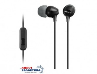 Гарнитура Sony MDR-EX15AP Black (MDREX15APB.CE7) Гарнитура Sony MDR-EX15AP Black (MDREX15APB.CE7)
