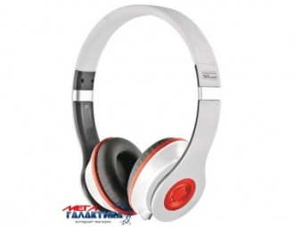 Гарнитура Trust Urban Revolt Headset Bazz White Red (18533) Гарнитура Trust Urban Revolt Headset Bazz White Red (18533)