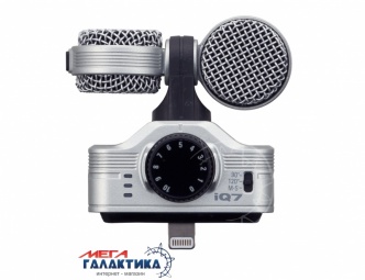 Микрофон Zoom iQ7 (282 438) Проводное Silver Retail Микрофон Zoom iQ7 (282 438) Проводное Silver Retail