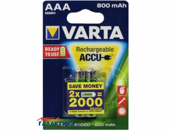 Аккумулятор Varta AAA 800 mAh 1.2V NiMh (56703101402) Аккумулятор Varta AAA 800 mAh 1.2V NiMh (56703101402)