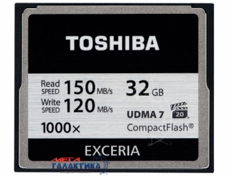 Карта памяти Toshiba Compact Flash 32GB (CF-032GTGI(8)) Карта памяти Toshiba Compact Flash 32GB (CF-032GTGI(8))