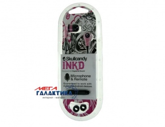 Гарнитура Skullcandy Ink'd 2.0 w/Mic Pink Black (S2IKDY-133) Гарнитура Skullcandy Ink'd 2.0 w/Mic Pink Black (S2IKDY-133)