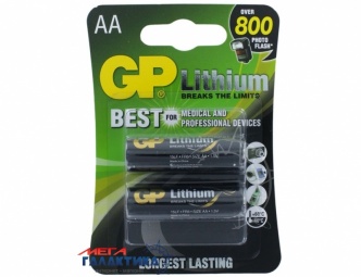 Батарейка GP AA 1.5V Lithium (15LF-U2) Батарейка GP AA 1.5V Lithium (15LF-U2)