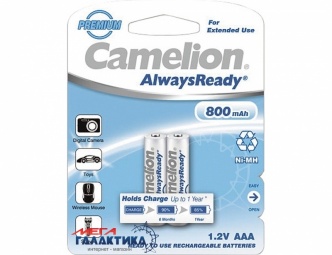 Аккумулятор Camelion AAA 800 mAh 1.2V NiMh (Никель-металлгидрид) Аккумулятор Camelion AAA 800 mAh 1.2V NiMh (Никель-металлгидрид)