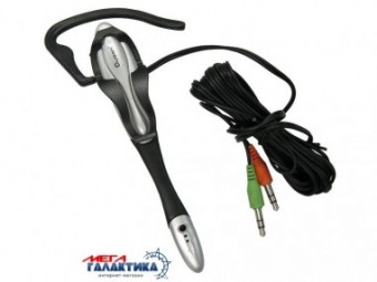 Гарнитура для ПК Queen Q393I Silver Black Гарнитура для ПК Queen Q393I Silver Black