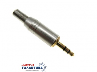 Коннектор PRATT Jack 3.5mm M (папа) (3 пин) Gold Plated позолоченные коннекторы Silver Коннектор PRATT Jack 3.5mm M (папа) (3 пин) Gold Plated позолоченные коннекторы Silver
