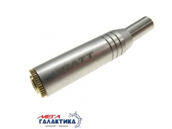 Коннектор PRATT Jack 3.5mm F (мама) (3 пин) Gold Plated Socket Под пайку позолоченные коннекторы Silver Коннектор PRATT Jack 3.5mm F (мама) (3 пин) Gold Plated Socket Под пайку позолоченные коннекторы Silver