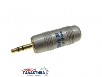 Коннектор GrypHons Jack 3.5mm M (папа) (3 пин) Gold Plated Под пайку позолоченные коннекторы Silver Коннектор GrypHons Jack 3.5mm M (папа) (3 пин) Gold Plated Под пайку позолоченные коннекторы Silver