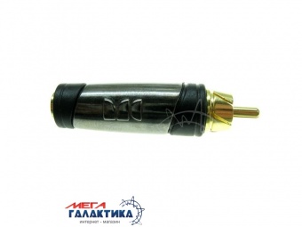 Переходник MONSTER RCA M (папа) - Jack 3.5mm F (мама) (2 пин) позолоченные коннекторы Black Переходник MONSTER RCA M (папа) - Jack 3.5mm F (мама) (2 пин) позолоченные коннекторы Black