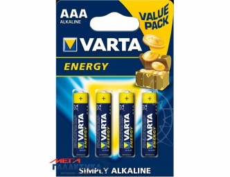 Батарейка Varta AAA ENERGY 1.5V Alkaline (4103229414) Батарейка Varta AAA ENERGY 1.5V Alkaline (4103229414)