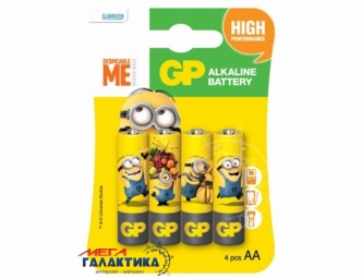 Батарейка GP AA Ultra 1.5V Alkaline ( 15AUYOY-2UE4) Батарейка GP AA Ultra 1.5V Alkaline ( 15AUYOY-2UE4)