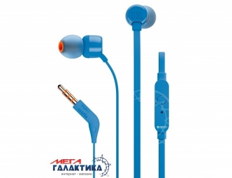 Гарнитура JBL T110 Blue (JBLT110BLU) Гарнитура JBL T110 Blue (JBLT110BLU)