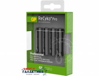 Аккумулятор GP AA ReCyko+ Pro Professional (без саморазряда) 2100 mAh 1.2V NiMh (Никель-металлгидрид) (210AAHCBE-2GBE4 ) Аккумулятор GP AA ReCyko+ Pro Professional (без саморазряда) 2100 mAh 1.2V NiMh (Никель-металлгидрид) (210AAHCBE-2GBE4 )