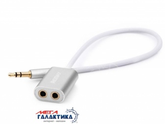 Разветвитель Remax Jack 3.5mm M (папа) - 2 x Jack 3.5mm F (мама) (3 пин) RL-S20 0.23m позолоченные коннекторы Silver Разветвитель Remax Jack 3.5mm M (папа) - 2 x Jack 3.5mm F (мама) (3 пин) RL-S20 0.23m позолоченные коннекторы Silver