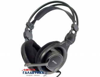 Гарнитура для ПК A4Tech HS-100 Gaming Нeadset Black (4711421739115) Гарнитура для ПК A4Tech HS-100 Gaming Нeadset Black (4711421739115)