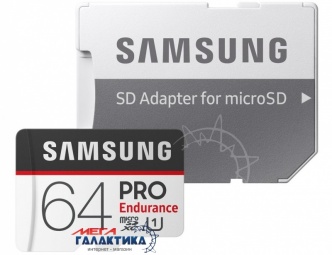 Карта памяти Samsung micro SDHC 64GB UHS-1 (U1) (MB-MJ64GA/RU) +адаптер sd, R100/W30MB/s Карта памяти Samsung micro SDHC 64GB UHS-1 (U1) (MB-MJ64GA/RU) +адаптер sd, R100/W30MB/s