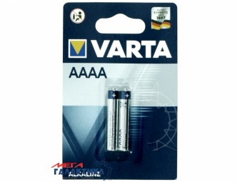 Батарейка Varta AAAA 625 mAh 1.5V Alkaline (Щелочная) (4061101402) Батарейка Varta AAAA 625 mAh 1.5V Alkaline (Щелочная) (4061101402)