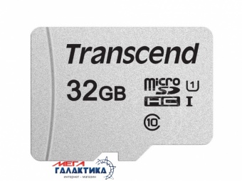 Карта памяти Transcend micro SDHC 32GB UHS-1 (U1) (TS32GUSD300S), R95/W45MB/s Карта памяти Transcend micro SDHC 32GB UHS-1 (U1) (TS32GUSD300S), R95/W45MB/s