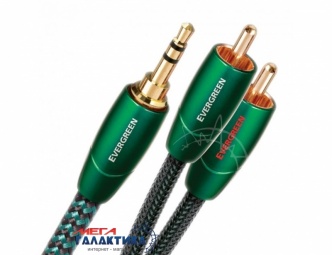 Кабель AudioQuest Jack 3.5mm M (папа) - 2 x RCA M (папа) (2 пин) EverGreen (EVERG01.5MR) 1.5m позолоченные коннекторы Green Red Black Кабель AudioQuest Jack 3.5mm M (папа) - 2 x RCA M (папа) (2 пин) EverGreen (EVERG01.5MR) 1.5m позолоченные коннекторы Green Red Black