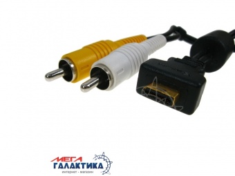 Кабель Sony Проприетарный M (папа) - 2 x RCA 1.5m Для фотокамер Black Кабель Sony Проприетарный M (папа) - 2 x RCA 1.5m Для фотокамер Black