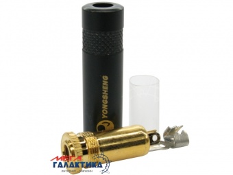 Коннектор Neutrik Jack 3.5mm F (мама) (3 пин) NYS240PBG Под пайку позолоченные коннекторы Black Коннектор Neutrik Jack 3.5mm F (мама) (3 пин) NYS240PBG Под пайку позолоченные коннекторы Black