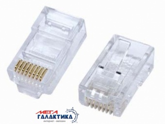 Коннектор Megag Витая пара (RJ45) обжимной RJ45 (10/100/1000) OEM Коннектор Megag Витая пара (RJ45) обжимной RJ45 (10/100/1000) OEM