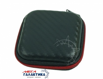Чехол Megag для наушников , 7x7cm Carbon Black Чехол Megag для наушников , 7x7cm Carbon Black