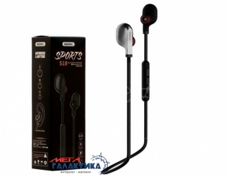 Гарнитура REMAX Sport RB-S18 Black Гарнитура REMAX Sport RB-S18 Black