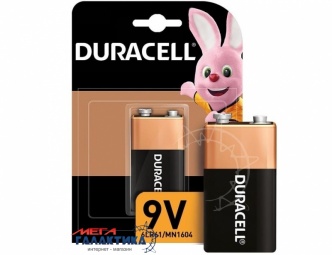 Батарейка Duracell Krona (6LF22) 9V Alkaline (Щелочная) (5214444) Батарейка Duracell Krona (6LF22) 9V Alkaline (Щелочная) (5214444)