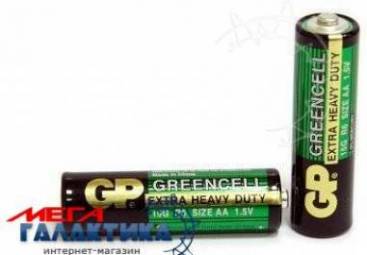 Батарейка GP AA 15G-S2 Greencell 1.5V Carbon-Zinc Батарейка GP AA 15G-S2 Greencell 1.5V Carbon-Zinc