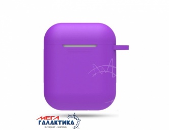 Чехол Megag для Airpods Purple Чехол Megag для Airpods Purple